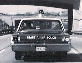 Pennsylvania police license plate