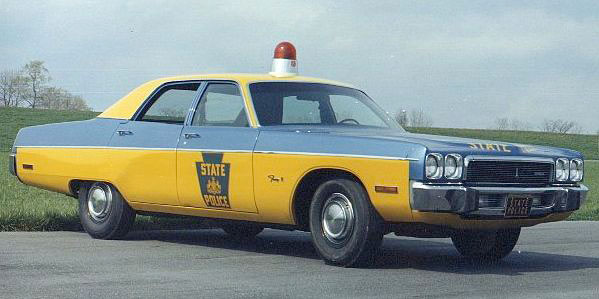Pennsylvania police license plate