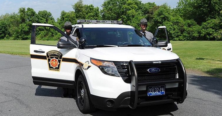 Pennsylvania police car