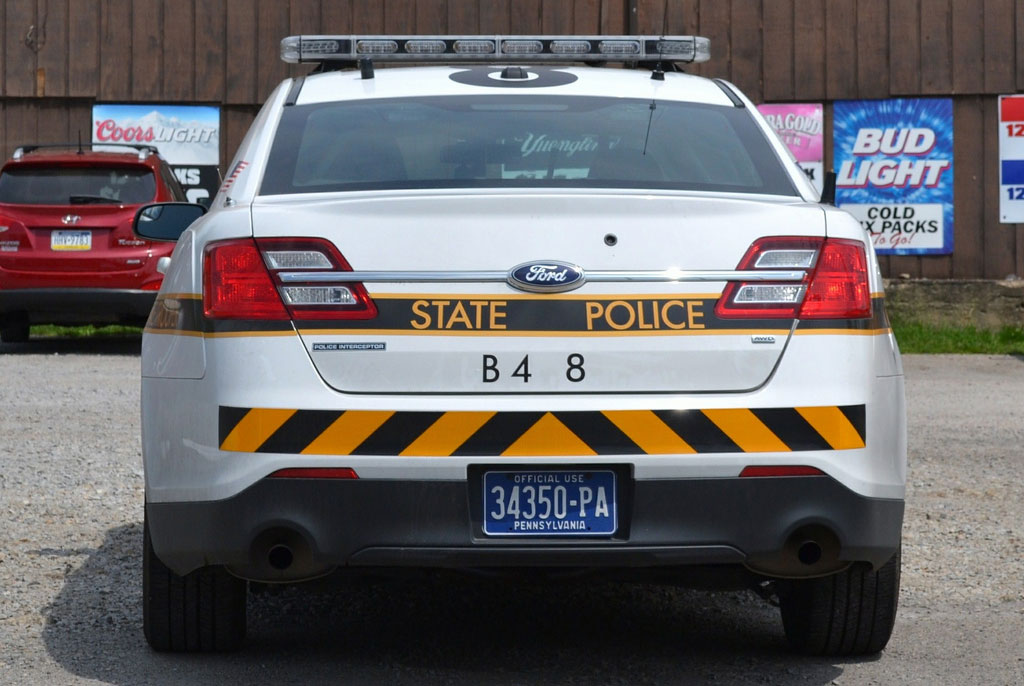 Pennsylvania police car