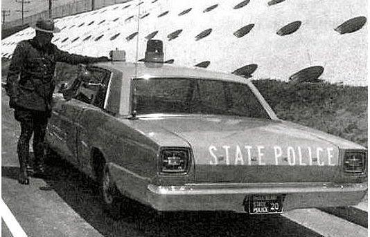 Rhode Island police license plate