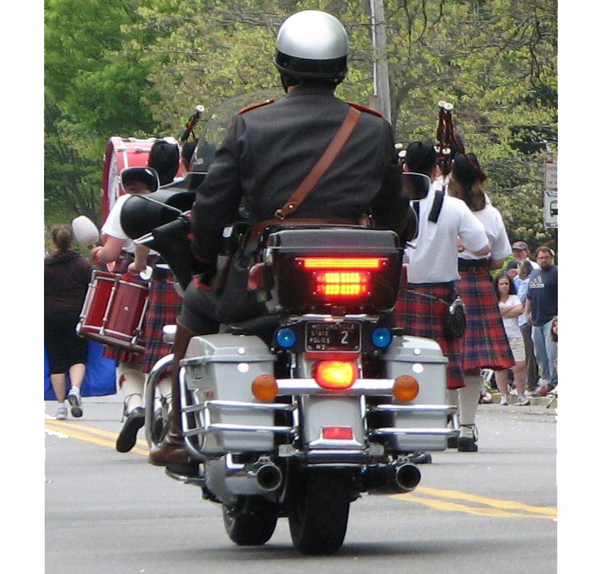 Rhode Island police license plate