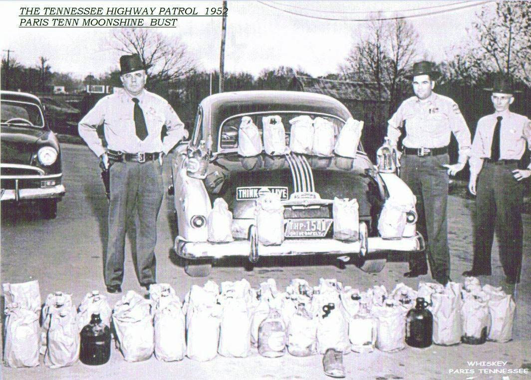 Tennessee  police license plate image