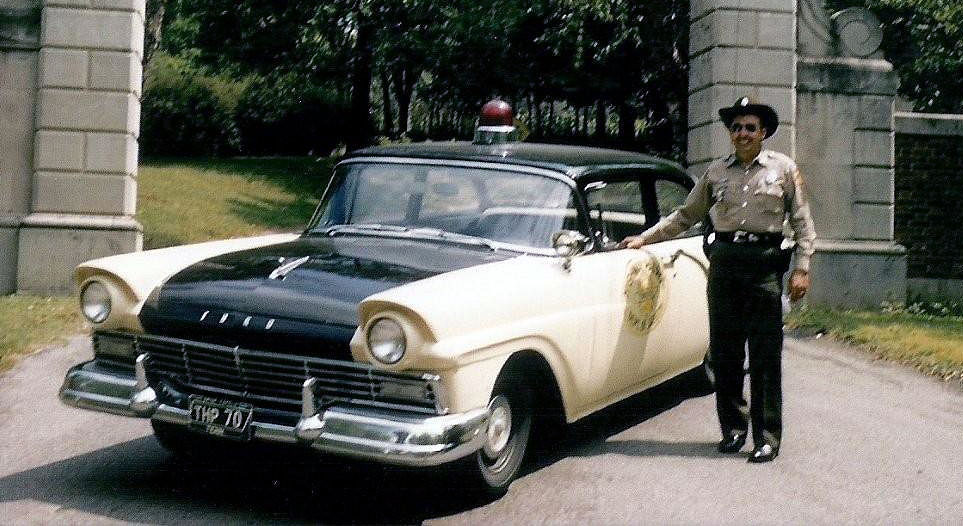Tennessee police license plate image