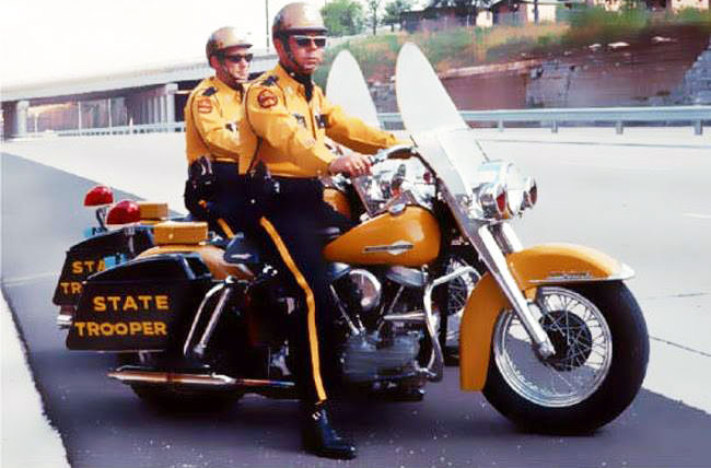 Tennessee police license plate image