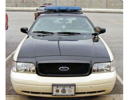 Tennessee police license plate image