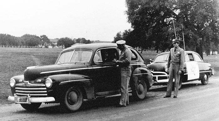Texas police license plate image