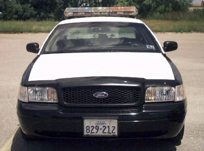 Texas police license plate image