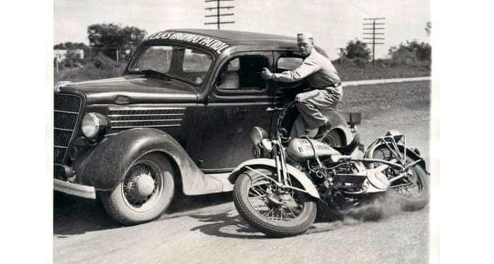 Texas  police license plate image