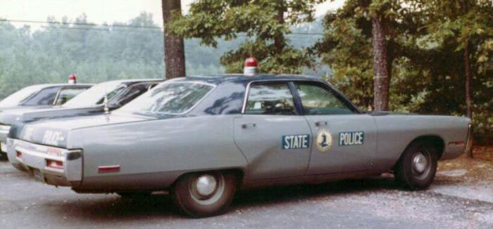 North  police license plate image