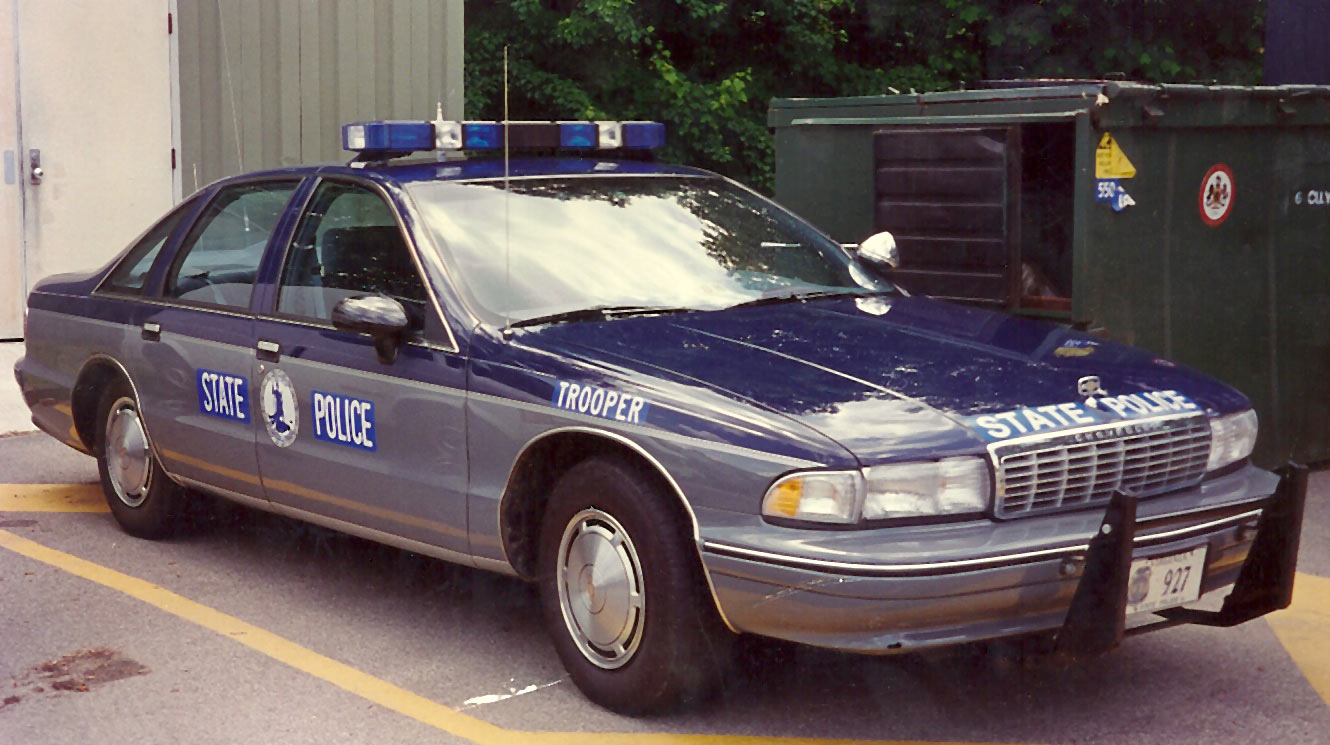 North  police license plate image