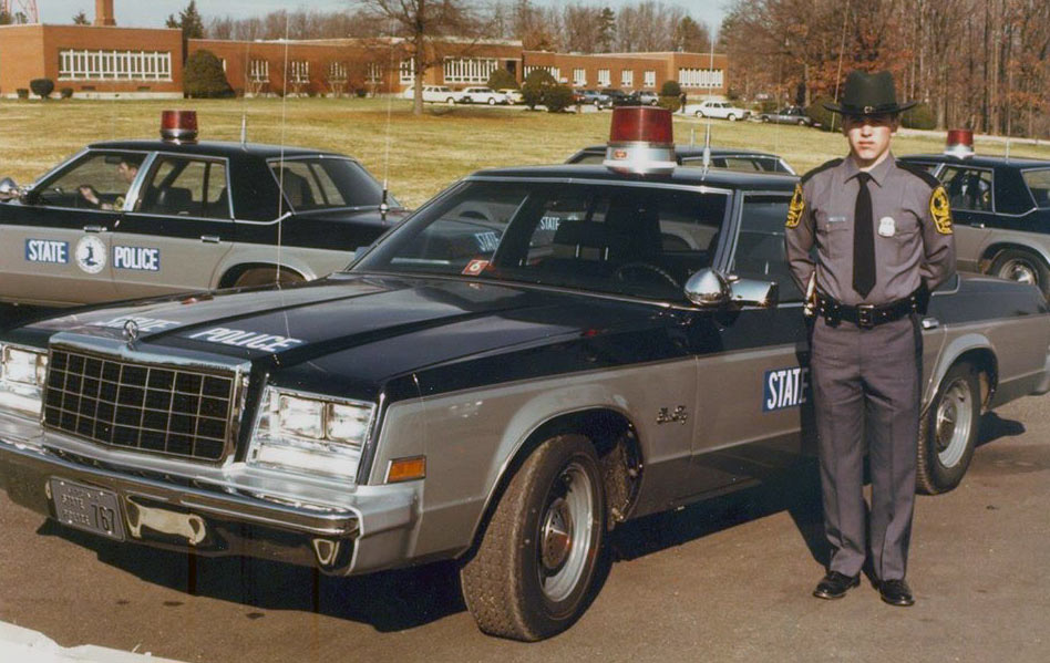 North  police license plate image