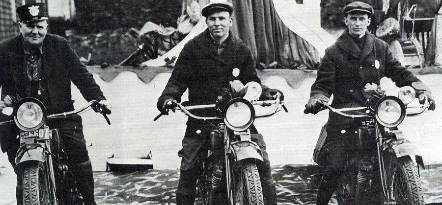 Washington police motorcycle