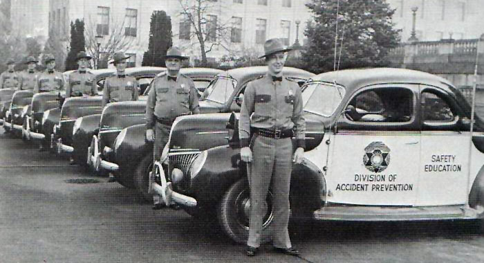 Washington police license plate image