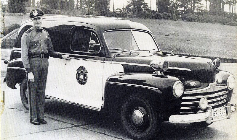 Washington police license plate image