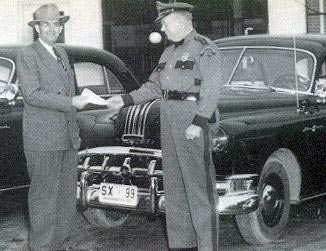 Washington police license plate image