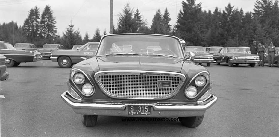 Washington police license plate image