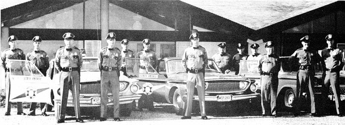 Washington police license plate image