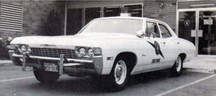 Washington police license plate image