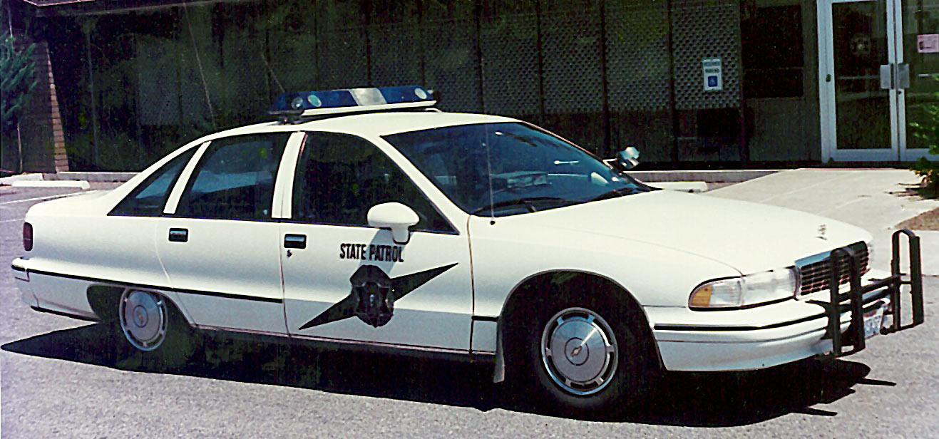 Washington police license plate image