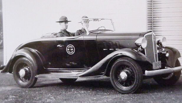 West Virginia police license plate image