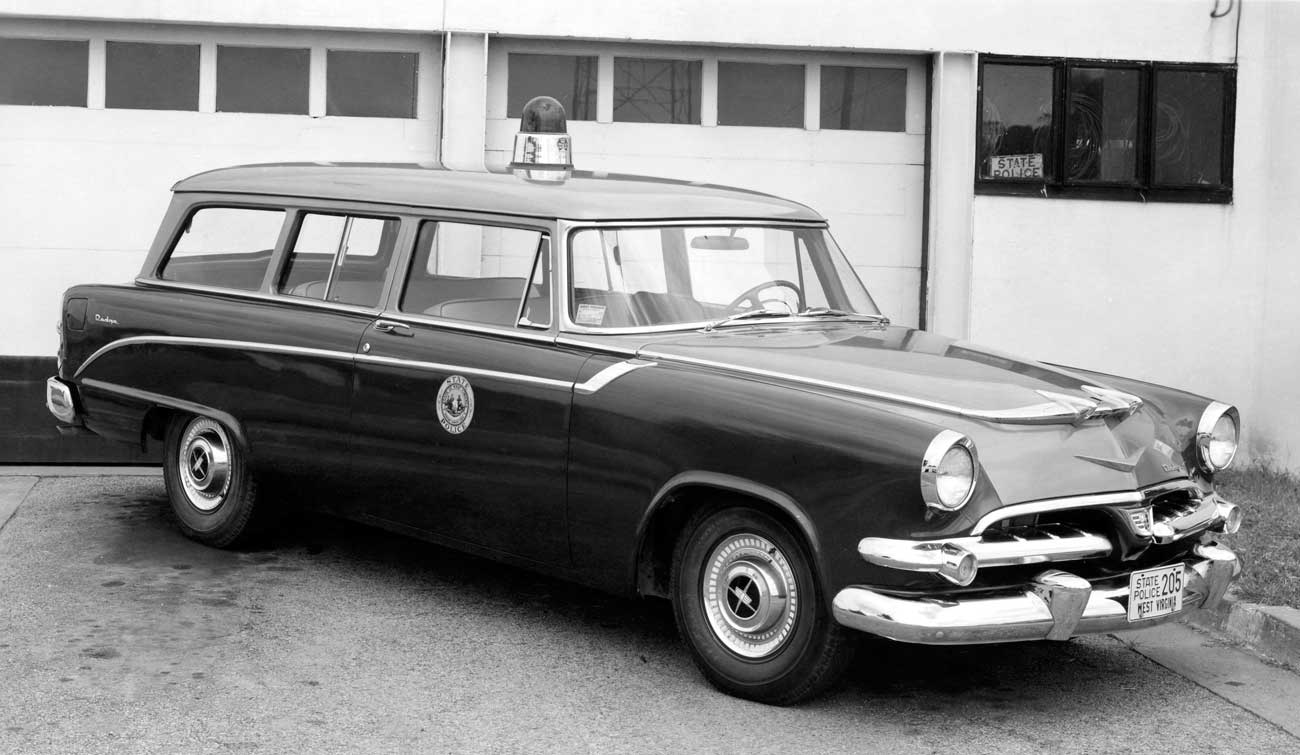 West Virginia  police license plate image