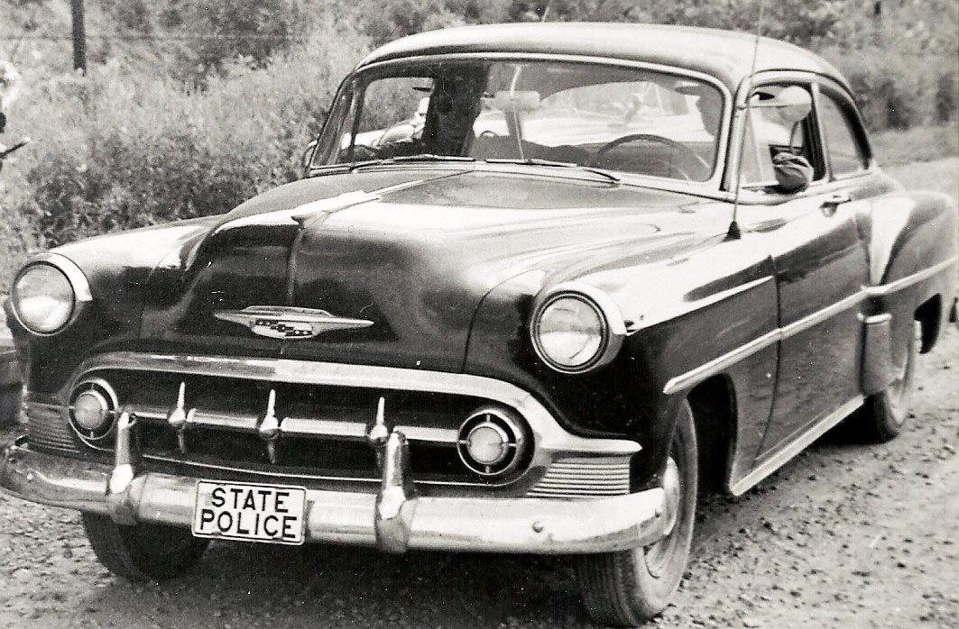 West Virginia police license plate image